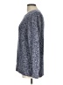 L.L.Bean Tweed Blue Pullover Sweater Size L - photo 5