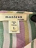 Monteau Pink Short Sleeve Blouse Size L - photo 7