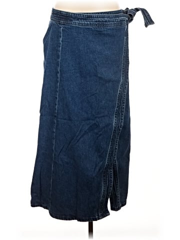 Ann Taylor Denim Skirt (view 1)