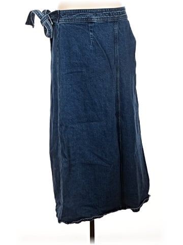 Ann Taylor Denim Skirt (view 2)