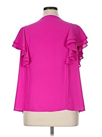 JLo by Jennifer Lopez Short Sleeve Blouse (view 2)