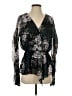 Boston Proper 100% Polyester Black 3/4 Sleeve Blouse Size S - photo 1