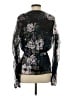 Boston Proper 100% Polyester Black 3/4 Sleeve Blouse Size S - photo 2