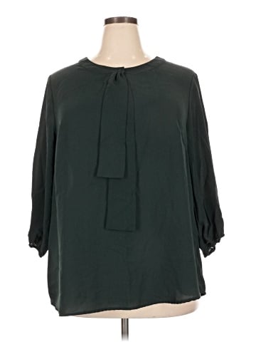Agnes Orinda 3/4 Sleeve Blouse (view 1)