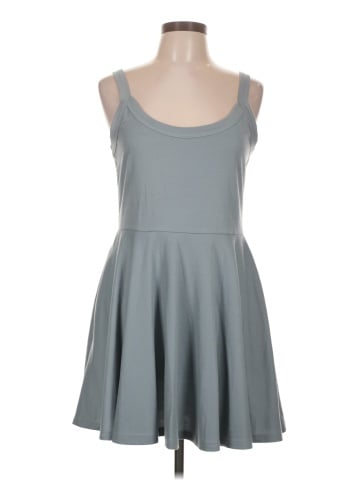 Aqua Casual Dress (view 1)