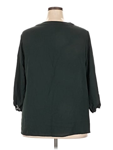Agnes Orinda 3/4 Sleeve Blouse (view 2)