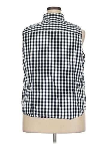 J.Crew Factory Store Sleeveless Button-Down Shirt (view 2)
