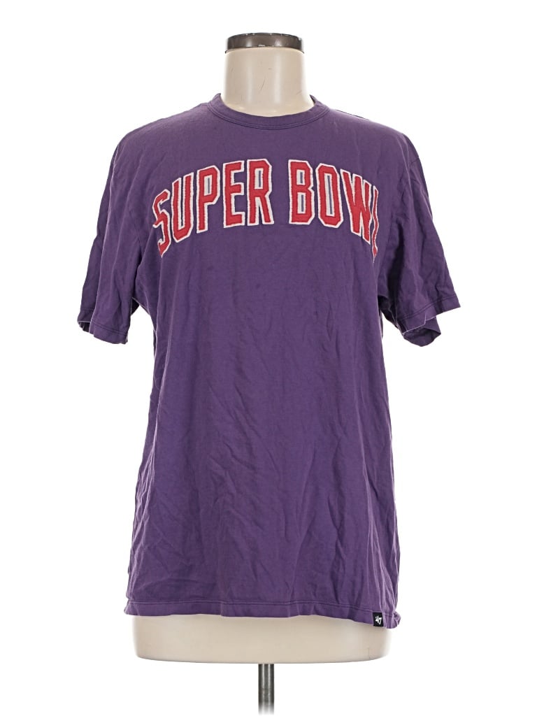 Pre-owned 47 Brand Short Sleeve T-shirt In Purple