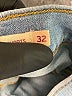 Levi's Blue Denim Shorts Size 32 waist - photo 4