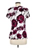 Alfani Pink Short Sleeve Blouse Size M - photo 2