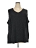 Avenue Gray Sleeveless Top Size 26 - 28 Plus - photo 1