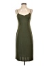 Express Solid Green Casual Dress Size XS - photo 1