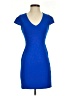 Express Solid Blue Cocktail Dress Size XXS - photo 1