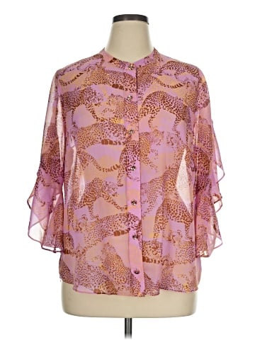 CAbi 3/4 Sleeve Blouse (view 1)