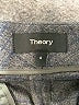 Theory Plaid Gray Wool Pants Size 6 - photo 7