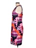 Muse Graphic Purple Cocktail Dress Size 12 - photo 5