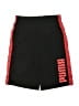 Puma 100% Polyester Color Block Black Athletic Shorts Size 18 - photo 1