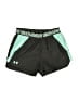 Under Armour Color Block Green Athletic Shorts Size S - photo 1