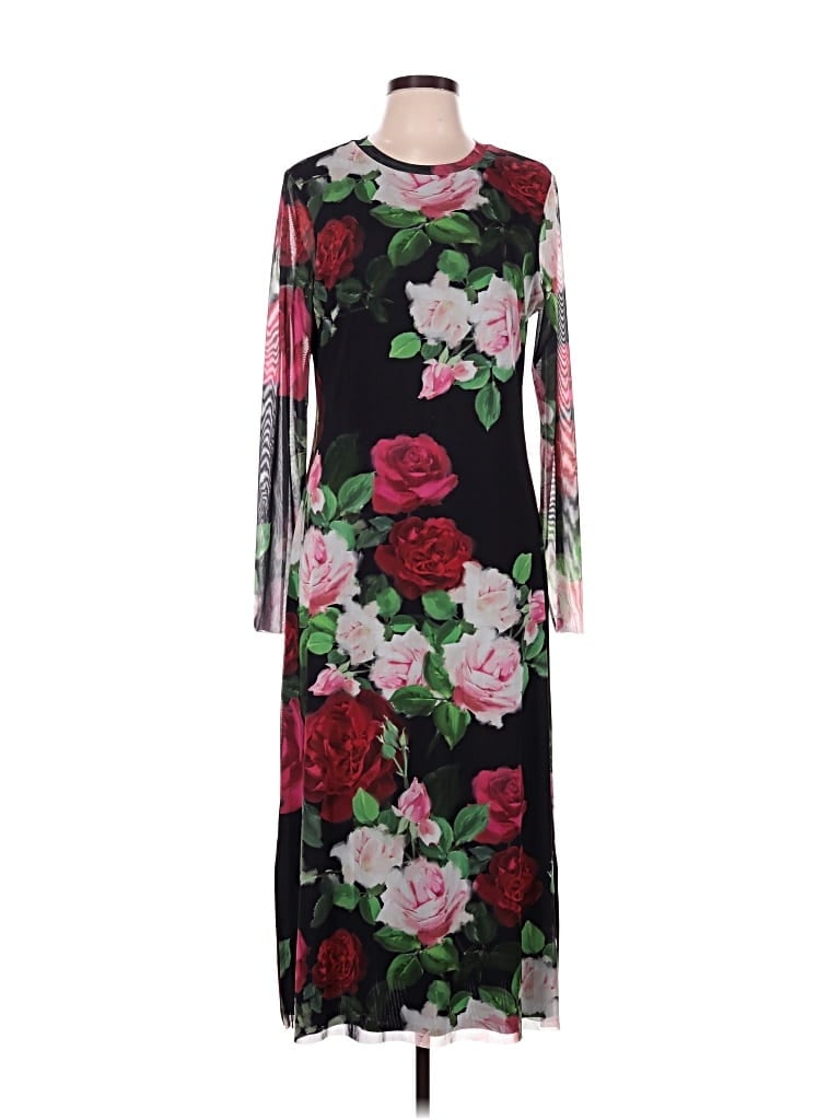 Pre-owned Jade Casual Dress In Black