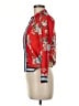River Island 100% Polyester Print Red Jacket Size 6 - photo 5