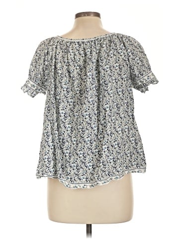 Max Studio Short Sleeve Blouse (view 2)