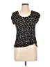 Sanctuary Black Short Sleeve Top Size L - photo 1