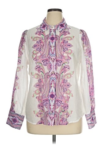 Boston Proper Long Sleeve Blouse (view 1)