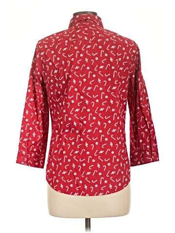 Coldwater Creek 3/4 Sleeve Button-Down Shirt (view 2)