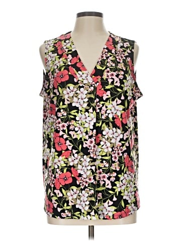 Anne Klein Sleeveless Blouse (view 1)