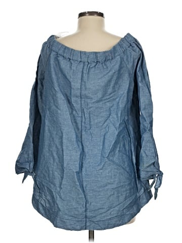 Free People 3/4 Sleeve Blouse (view 2)