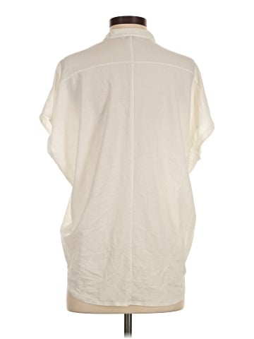 Club Monaco Short Sleeve Blouse (view 2)