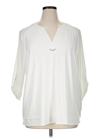 Calvin Klein 3/4 Sleeve Blouse (view 1)