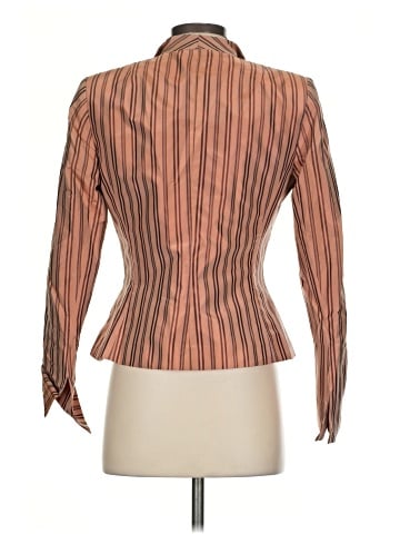 Kay Unger Long Sleeve Silk Top (view 2)