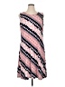 Studio One Chevron-herringbone Pink Casual Dress Size XL (petite) - photo 1