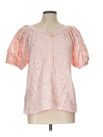 Calypso St. Barth Short Sleeve Blouse (view 1)