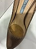 Prada 100% Leather Tan Leather Pumps Size EU 36 - photo 3
