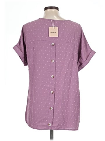 BLOOMCHIC Short Sleeve Blouse (view 2)