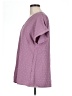 BLOOMCHIC 100% Polyester Purple Short Sleeve Blouse Size 10 - photo 5