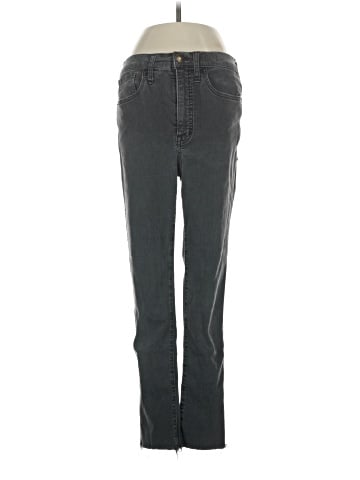 Madewell Stovepipe Jeans in Banberry Wash: Raw-Hem Edition (view 1)
