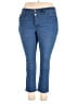 NYDJ Solid Blue Jeans Size 18 - photo 1