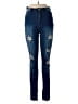 Assorted Brands Print Blue Jeans Size 7 - photo 1