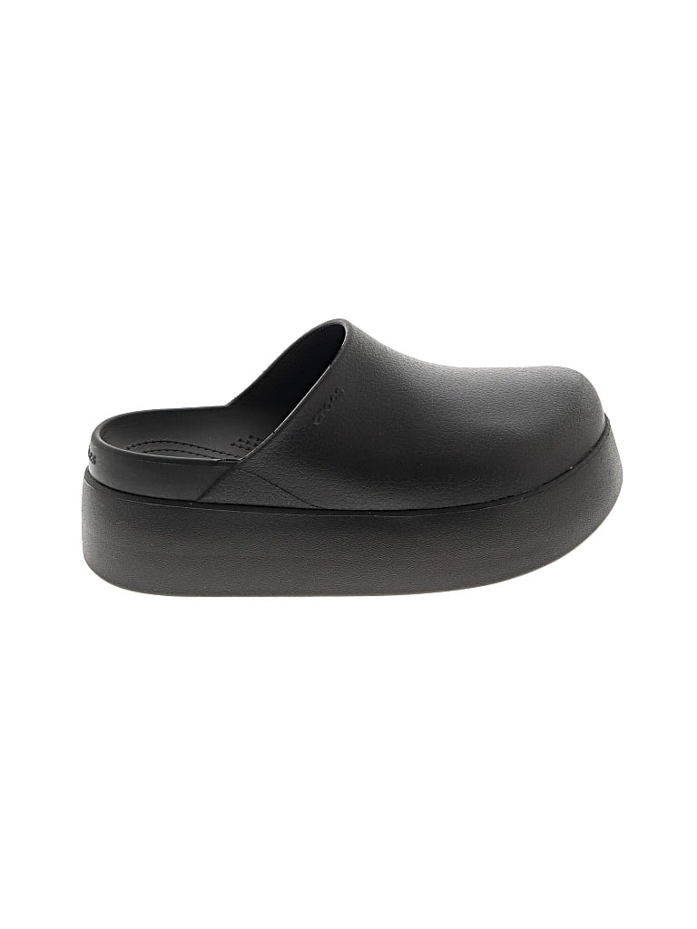 Pre-owned Crocs Mule/clog In Black