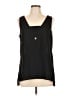 Express 100% Polyester Black Sleeveless Blouse Size L - photo 1