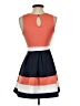A'gaci Color Block Orange Casual Dress Size S - photo 2
