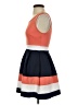 A'gaci Color Block Orange Casual Dress Size S - photo 5