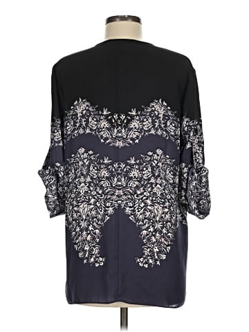 BCBGMAXAZRIA 3/4 Sleeve Blouse (view 2)