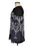 BCBGMAXAZRIA 100% Polyester Blue 3/4 Sleeve Blouse Size M - photo 5