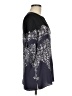 BCBGMAXAZRIA 100% Polyester Blue 3/4 Sleeve Blouse Size M - photo 4