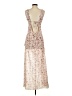 Unbranded Floral Ivory Casual Dress Size S - photo 2