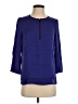 Milly Purple 3/4 Sleeve Blouse Size 2 - photo 1